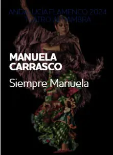 Manuela Carrasco en el Teatro Alhambra