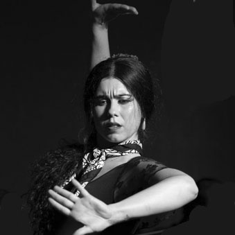 Homa Montero, bailaora de flamenco